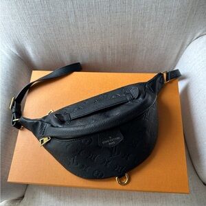 Black Louis Vuitton Women's Belt Bag